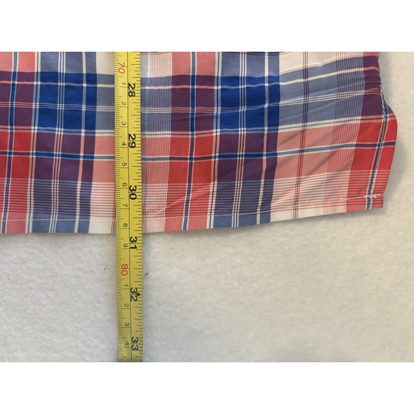 Magellan Outdoors Fish‎ Gear Plaid Fishing Shirt L Relaxed Fit Vented Cabincore - Picture 6 of 7